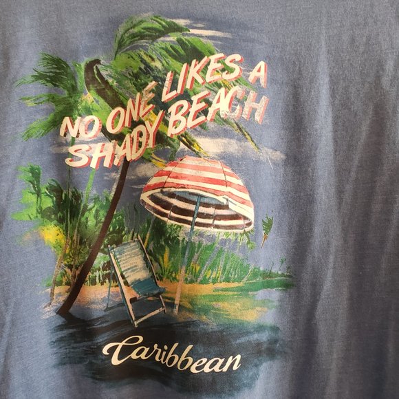 Caribbean Other - Caribbean Lt. Blue Beach T-Shirt